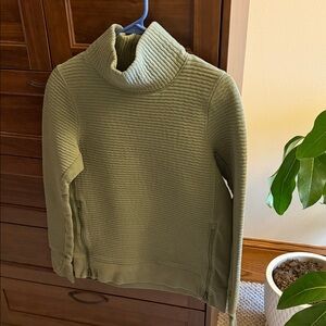 All in Motion Olive Cowl Neck Sweater